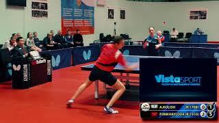 2.МИХАЙЛОВА - КОЛИШ RUSSIAN Championship table tennis настольный теннис