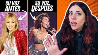 MILEY CYRUS | Su evolución vocal: CAMBIÓ SU VOZ?