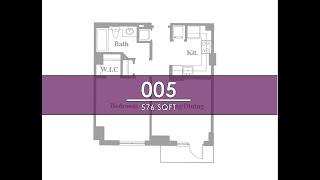 Apartment 005 (576 SqFt )