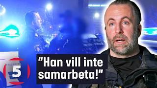 Misstänkt rattfylla när förare kör MOT trafiken vid Arlanda | Gränsbevakarna Sverige | Kanal 5