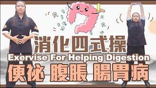 消化四式操 ｜每天做臟胃健康 解決便祕問題 消腹脹 ｜Exercise for Helping Digestion