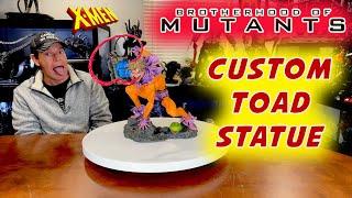 AWESOME X-MEN STATUE: Custom TOAD Review