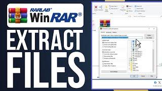 How To Use WinRAR ZIP And Extract Files (2024) Simple Tutorial