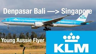 KLM PREMIUM ECONOMY CLASS | KLM | DPS-SIN | KL836