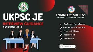 UKPSC JE Interview Guidance Program | interview preparation tips