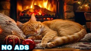 Cat music for anxiety! Deep Sleep, Stress Relief, Christmas ambience no ads, Peaceful sleeping music