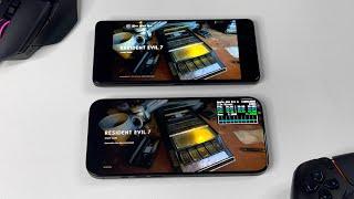 Android PC Emulation vs iOS! ROG 8 Pro vs iPhone 16 Pro Max Resident Evil 7 Biohazard Gaming Test!