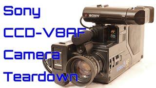 EW0032 - Sony CCD-V8AF Video 8 Camera Teardown