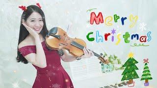 Christmas SpecialJazz Violin「Silent Night & Jingle Bells」Kathie Violin cover