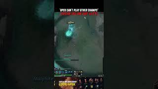 Golden statue hammer smash to dodge chest inflated adc slow... (write it down )
