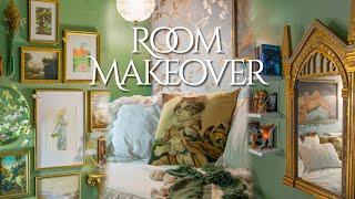 Fantasy Art Studio Makeover   Cozy fantasy cottage, light and dark academia vibes