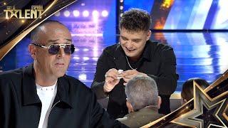 Mucha MAGIA con cartas y ALMAS GEMELAS en este truco | Audiciones 06 | Got Talent España 2024