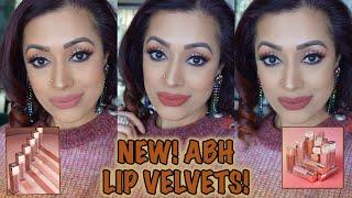 REVIEW: NEW! Anastasia Beverly Hills Lip Velvet + LIP SWATCHES! 