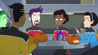 Star Trek Lower Decks - 5x08 they are Carving pumpkins ￼