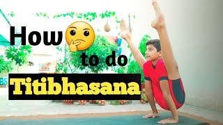 How to do Titibhasana // Firefly Pose tutorial // How to do Firefly pose // Titibhasana Tutorial