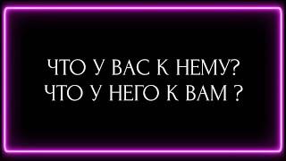 ЧТО У ВАС К НЕМУ? ЧТО У НЕГО К ВАМ ?