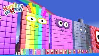 Numberblocks Super Duper GIANT 200 200,000 200,000,000 MILLION BIGGEST Numberblocks Number Patterns