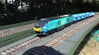 G1 railways , a hot day at ipswich model engineers june2020