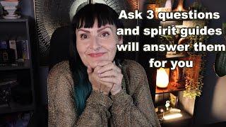 Ask any three questions and spirit guides will answer it for you - tarot reading