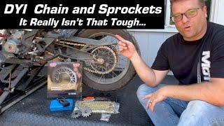 DIY How to Replace Your Chain and Sprockets | KTM 390 Adventure