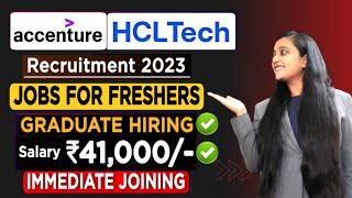 Accenture Recruitment Process 2023 | HCL Tech Recruitment 2023 | Accenture Hiring 2023 | HCL Jobs