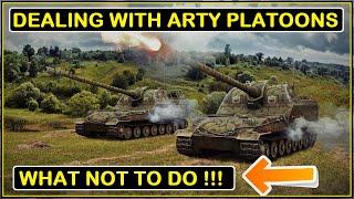 WOT Console: Dealing with Arty Platoons - WHAT NOT TO DO?