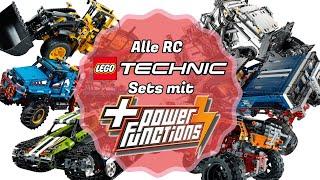 Alle LEGO Technic RC Sets! | Power Functions & Control + (2007- 2019)| Brickstory