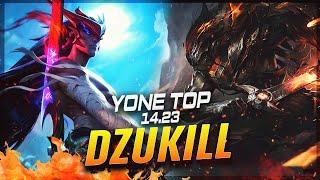 Dzukill - Yone vs Yasuo TOP Patch 14.23 - Yone Gameplay