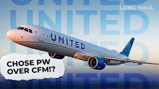 Why United Airlines Chose Pratt & Whitney Engines For Its Airbus A321neos