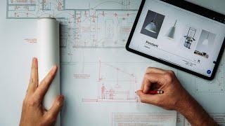 How I Design + Draw Architectural Lighting Plans