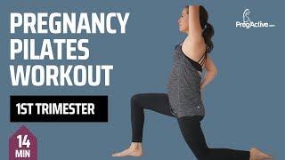 Pregnancy Pilates First Trimester Workout - Safe Full Body Workout