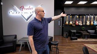 How they design guitars at Fender Custom Shop | Design Center Tour