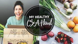 HEALTHY GROCERY HAUL | What's In My CSA?