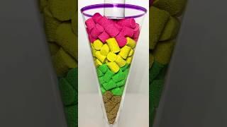 Very Satisfying and Relaxing, Kinetic Sand ASMR, Drop and squish