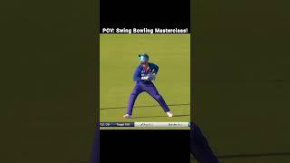 Bhuvi swing bowling 