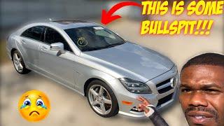 ROOKIE MISTAKE I MADE BUYING MY MERCEDES BENZ CLS 550 AMG FROM COPART