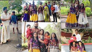 manchu mohanbabu gari family sankranthi festival celebration photos/ manchu lakshmi, viranika,