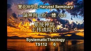 TS112  - 6  系统神学 1 Systematic Theology 1 王伟成院长 讲道解经 Harvest Seminary