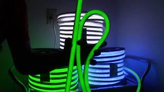 LED NEON LIGHT DC 24V Flexible RGB LED Neon Light Strip Multi Color Changing RGB LED Rope