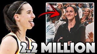 Caitlin Clark Going VIRAL For Her Courtside Tour in the NBA...