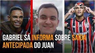 "O São Paulo ACERTOU a SAÍDA ANTECIPADA do Juan por..." Gabriel Sá DETALHA saída de atacante