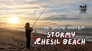 Stormy Chesil Beach | Fishing With Wayne | Merry Christmas 