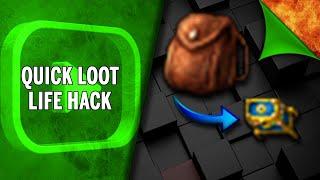 Tibia Misc | Quick Loot (Life Hack)