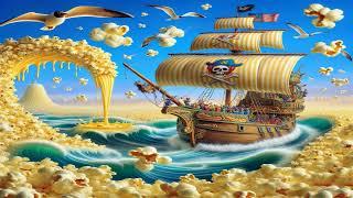 Bizarre AI Story (The Popcorn Pirate's Peculiar Voyage)