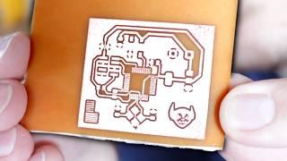 Making PCBs on a 3D Printer