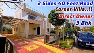 Direct Owner || 3 Bhk Villa For Sale || Fully Furnished || 2 Sides Road Facing || Beautiful Villa