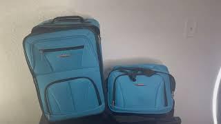 Rockland Fashion Softside Upright Luggage Set Review