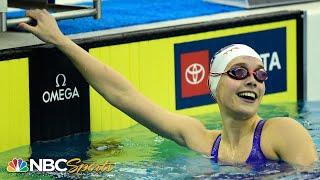 Remember her name: 16-year-old Claire Curzan's 56.61 100 fly shakes up Tokyo picture. Toyota US Open