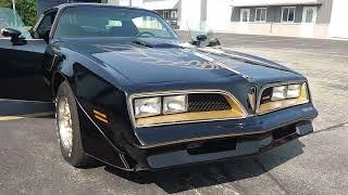 1978 Pontiac Firebird Trans Am SE Bandit edition, Special Edition! Survivor Classic Cars Appraisal