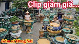 Giảm giá mặt hàng gốm sứ Đồng Nai tại vựa Bé Chung ở Dĩ An Bình Dương